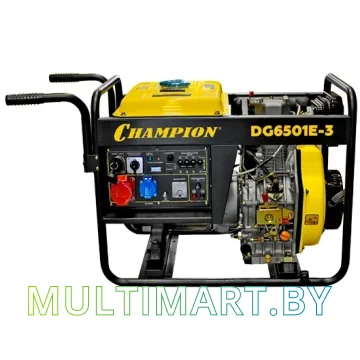 Дизельный генератор Champion DG6501E-3 картинка 2